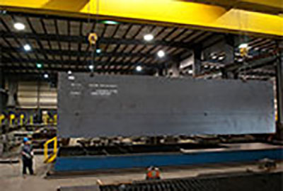 Large Plate Steel