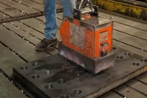 Large Plate Drilling