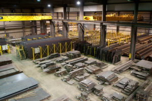 Plate stock in warehouse Plate stock in warehouse